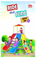 Gikso Ride and Slide English Time Book â€“ C for UKG Kids Age 4-6 Years Old