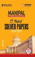 Arihant Manipal UGET (MAHE) Engineering Entrance 15 Years' Solved Papers 2024 - 2010