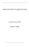 Apparatus and method of in-application licensing