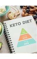 Keto Diet: is an easy way to create your own Ketogenic diet recipe cookbook with your favorite Ketogenic recipes an 8.5"x11" 100 writable pages, includes index