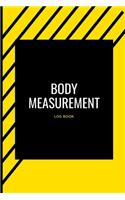 Body Measurement Log Book