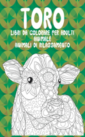 Libri da colorare per adulti - Animali di rilassamento - Animale - Toro