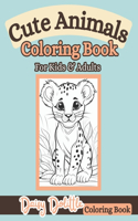 Cute Animals Coloring Book