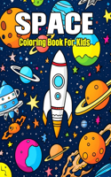 Space Coloring Book For Kids