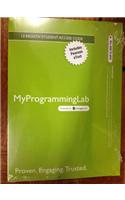 Mylab Programming with Pearson Etext -- Access Card -- For Starting Out with C++: From Control Structures Through Objects