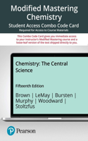 Modified Mastering Chemistry with Pearson Etext -- Combo Access Card -- For Chemistry