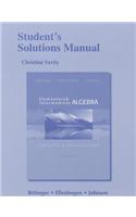 Student's Solutions Manual for Elementary and Intermediate Algebra