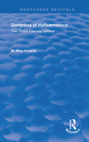 Three Literary Letters