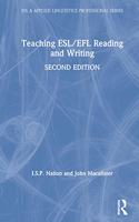 Teaching ESL/EFL Reading and Writing