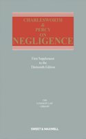 Charlesworth & Percy on Negligence 1st Supplement
