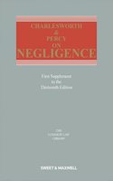 Charlesworth & Percy on Negligence 1st Supplement