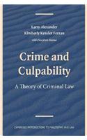 Crime and Culpability