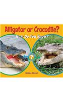 Alligator or Crocodile?: How Do You Know?