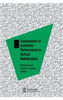 Assessment of Authentic Performance in School Mathematics