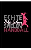 Echte Mädchen Spielen Handball