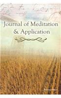 Journal of Meditation and Application