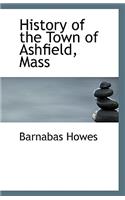History of the Town of Ashfield, Mass