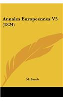Annales Europeennes V5 (1824)