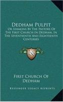 Dedham Pulpit