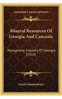 Mineral Resources of Georgia and Caucasia