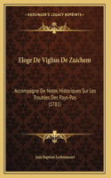 Eloge De Viglius De Zuichem