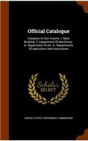 Official Catalogue