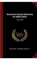 Inverness County Directory for 1887[-1920.]; Volume 1899