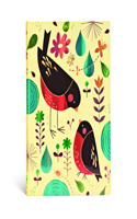 Paperblanks Mother Robin Tracy Walker's Animal Friends 5-Year Snapshot Journal Ultra Elastic Band Closure 192 Pg 120 GSM