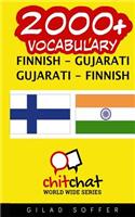 2000+ Finnish - Gujarati Gujarati - Finnish Vocabulary