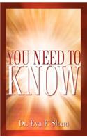 You Need to Know