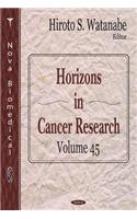 Horizons in Cancer Research