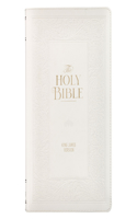 KJV Bible Giant Print Standard Faux Leather White