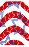 2020 Daily Planner American Flag Design Stars Stripes 388 Pages