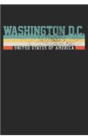 Notebook: Washington DC Ruled 6x9 120 Pages