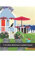 A New Home Maintenance Log Book Journal