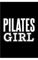 Pilates Girl: Dot Grid Journal, Diary, Notebook, 6x9 inches with 120 Pages.