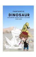 Fantastic Dinosaur Coloring Book Party Favors For Kids