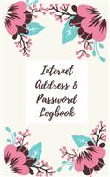 Internet Address & Password Logbook