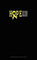 Hope Spina Bifida Awareness: Graph Paper Notebook - 0.25 Inch (1/4") Squares