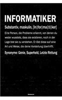 Informatiker Notizbuch