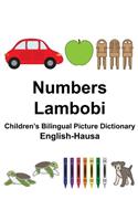 English-Hausa Numbers/Lambobi Children's Bilingual Picture Dictionary: (Freebilingualbooks.com)