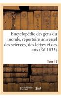 Encyclopédie Des Gens Du Monde T. 19.1
