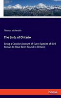 Birds of Ontario