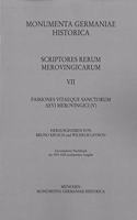 Passiones Vitaeque Sanctorum Aevi Merovingici (V)