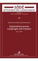 Explorations Across Languages and Corpora: Palc 2009
