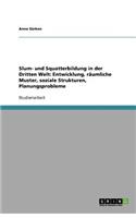 Slum- und Squatterbildung in der Dritten Welt: Entwicklung, räumliche Muster, soziale Strukturen, Planungsprobleme(German)