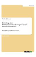 Erstellung eines BGM-Interventionskonzeptes für ein Musterunternehmen