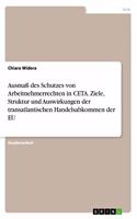Ausmaß des Schutzes von Arbeitnehmerrechten in CETA. Ziele, Struktur und Auswirkungen der transatlantischen Handelsabkommen der EU