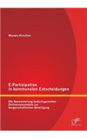 E-Partizipation in kommunalen Entscheidungen