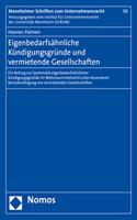 Eigenbedarfsahnliche Kundigungsgrunde Und Vermietende Gesellschaften: Ein Beitrag Zur Systematik Eigenbedarfsahnlicher Kundigungsgrunde Im Wohnraummietrecht Unter Besonderer Berucksichtigung Von Vermietenden Gesellscha(59 Mannheimer Schriften Zum Unternehmensrecht)